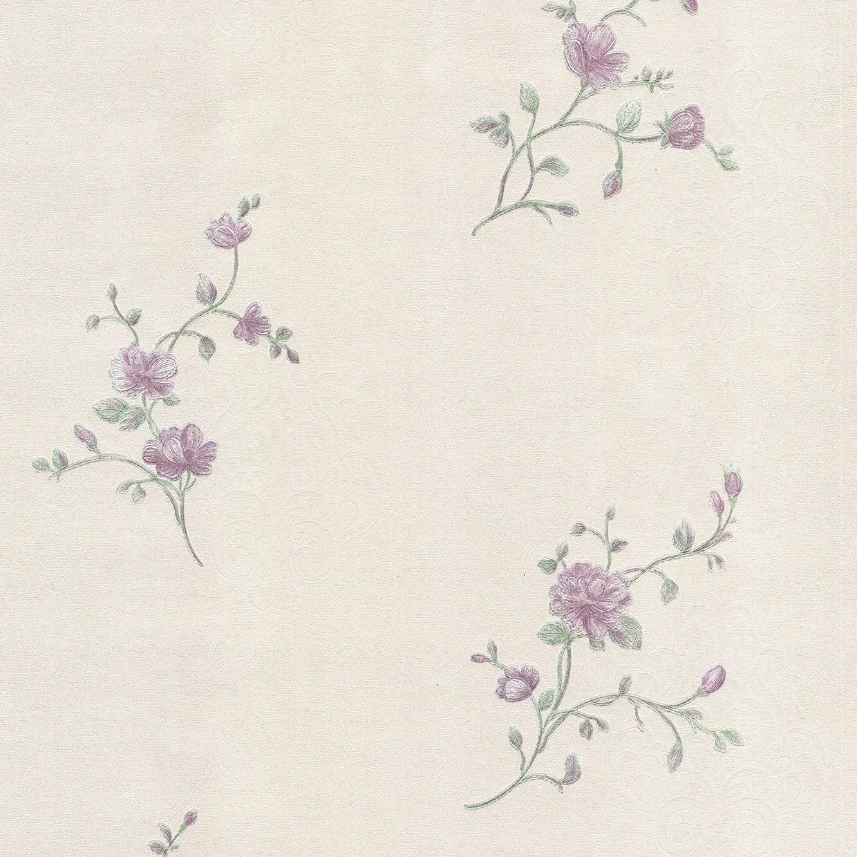 کاغذ دیواری طرح گلدار ترکیبی کد ۳۰۱۱