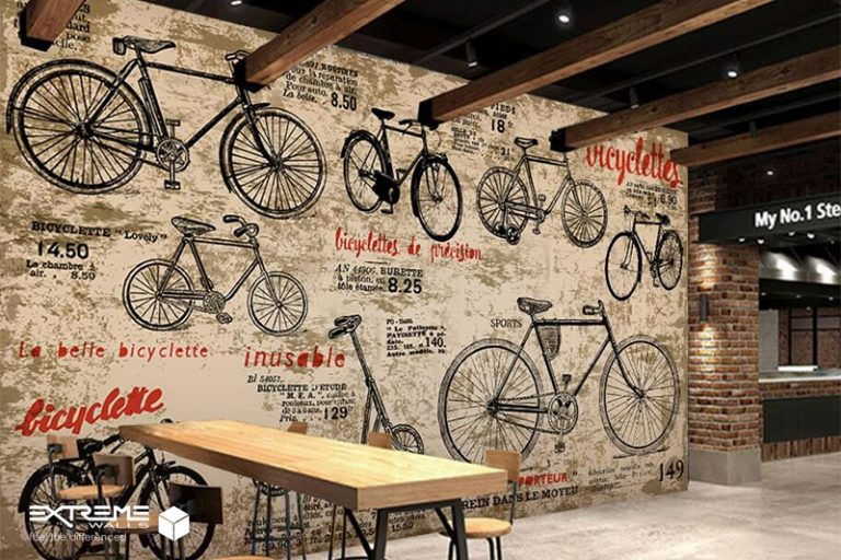 کاغذ دیواری دوچرخه سواری