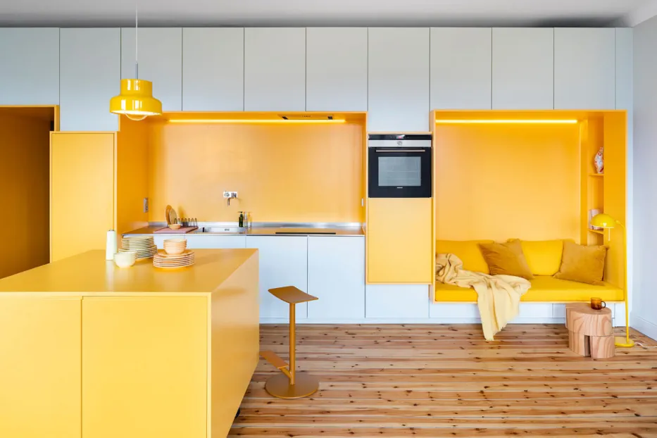 رنگ زرد و تاثیر آن در رنگ درمانی در خانه